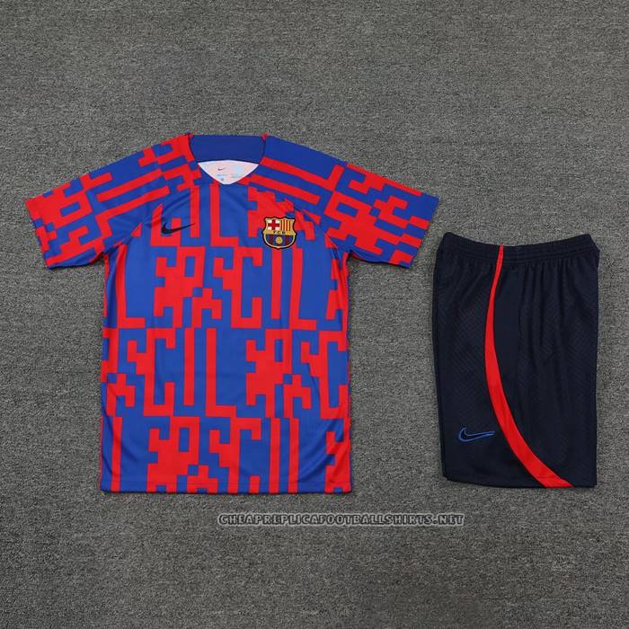 Tracksuit
 Barcelona 2022-2023 Short Sleeve
 Red
 and 
Blue
 - Shorts
